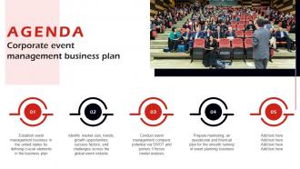 Agenda Corporate Event Management Business Plan BP SS