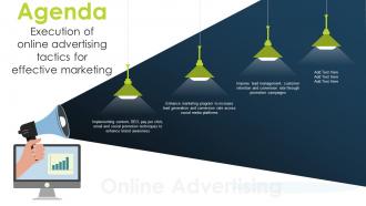 Agenda Execution Of Online Advertising Tactics For Effective Marketing