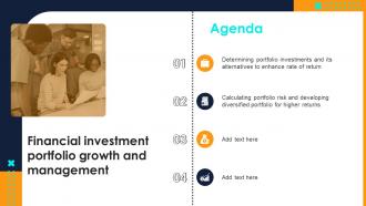 Agenda Financial Investment Portfolio Growth And Management