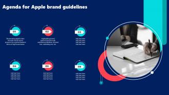 Agenda For Apple Brand Guidelines Branding SS V