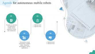 Agenda For Autonomous Mobile Robots Ppt Slides Background Images