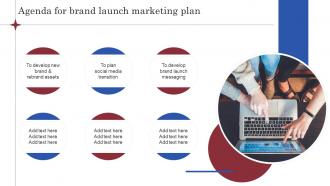 Agenda For Brand Launch Marketing Plan Branding SS V
