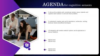 Agenda For Cognitive Sensors Ppt Slides Designs