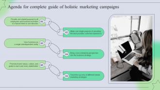 Agenda For Complete Guide Of Holistic Marketing Campaigns MKT SS V