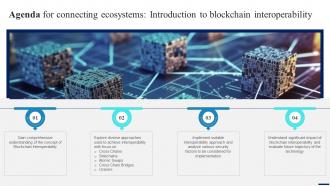 Agenda For Connecting Ecosystems Introduction To Blockchain Interoperability BCT SS
