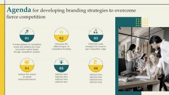 Agenda For Developing Branding Strategies To Overcome Fierce Competition Branding SS V