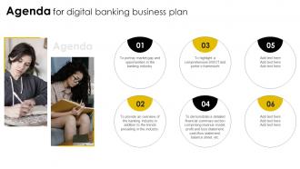 Agenda For Digital Banking Business Plan BP SS