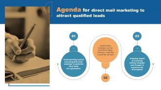 Agenda For Direct Mail Marketing To Attract Qualified Leads
