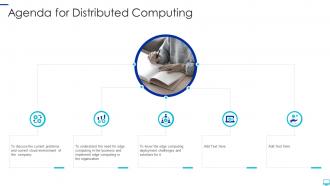 Agenda for distributed computing ppt file infographic template