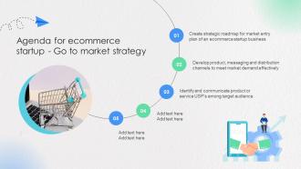 Agenda For Ecommerce Startup Go To Market Strategy GTM SS