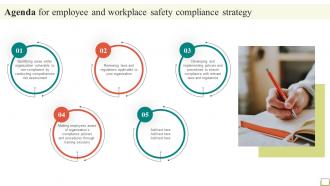 Agenda For Employee And Workplace Safety Compliance Strategy SS V