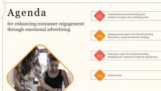 Agenda For Enhancing Consumer Engagement Through Emotional Advertising