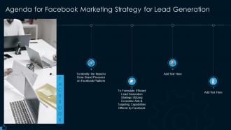 Agenda for facebook marketing strategy for lead generation