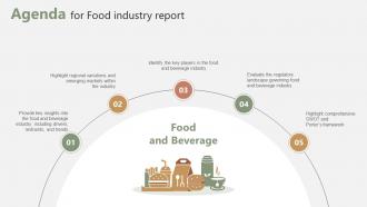 Agenda For Food Industry Report IR SS V