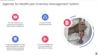 Agenda For Healthcare Inventory Management System