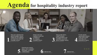Agenda For Hospitality Industry Report IR SS