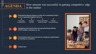 Agenda For How Amazon Was Successful In Gaining Competitive Edge In The Market