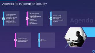 Agenda For Information Security