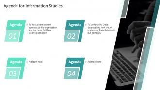 Agenda For Information Studies Ppt Slides Background Images