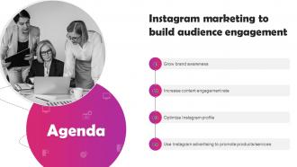 Agenda For Instagram Marketing To Build Audience Engagement MKT SS V
