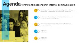 Agenda For Instant Messenger In Internal Communication