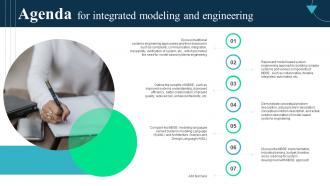 Agenda For Integrated Modeling Integrated Modelling And Engineering