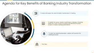 Agenda for key benefits of banking industry transformation