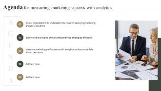 Agenda For Measuring Marketing Success With Analytics MKT SS V