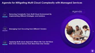 Agenda For Mitigating Multi Cloud Complexity With Managed Services