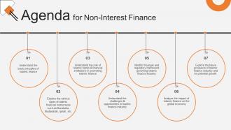 Agenda For Non Interest Finance Fin SS V