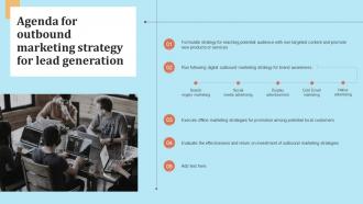 Agenda For Outbound Marketing Strategy For Lead Generation