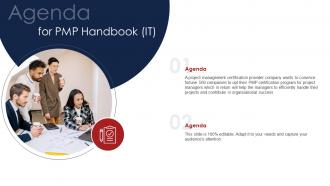 Agenda For Pmp Handbook It