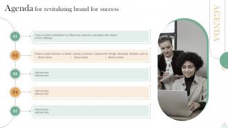 Agenda For Revitalizing Brand For Success Ppt File Background Images