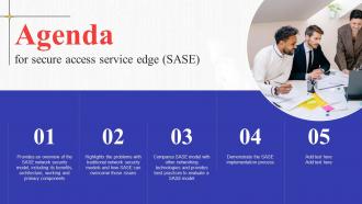Agenda For Secure Access Service Edge Sase