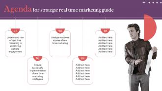 Agenda For Strategic Real Time Marketing Guide Strategic Real Time Marketing Guide MKT SS V
