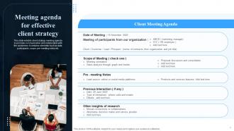Agenda For Strategy Meeting Powerpoint Ppt Template Bundles