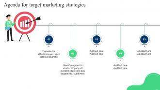 Agenda For Target Marketing Strategies Ppt Powerpoint Presentation Slides Background Image