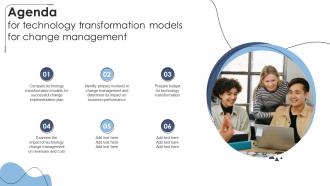 Agenda For Technology Transformation Models For Change Management