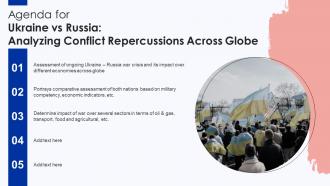 Agenda For Ukraine Vs Russia Analyzing Conflict Repercussions Across Globe