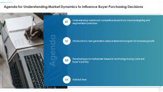 Agenda for understanding market dynamics to influence buyer purchasing decisions