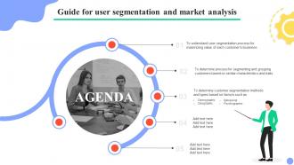Agenda Guide For User Segmentation And Market Analysis MKT SS V