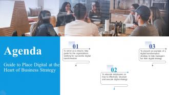 Agenda Guide To Place Digital At The Heart Of Business Strategy Strategy SS V