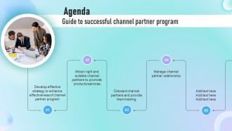 Agenda Guide To Successful Channel Partner Program Strategy SS V