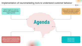 Agenda Implementation Of Neuromarketing Tools To Understand Customer Behavior