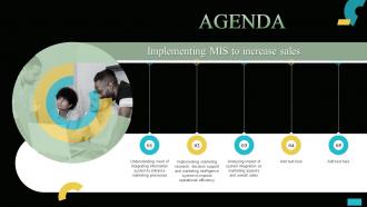 Agenda Implementing MIS To Increase Sales MKT SS V