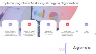 Agenda Implementing Online Marketing Strategy In Organization