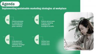 Agenda Implementing Sustainable Marketing Strategies At Workplace MKT SS V