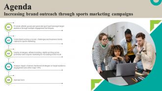 Agenda Increasing Brand Outreach Through Sports Marketing Campaigns MKT SS V