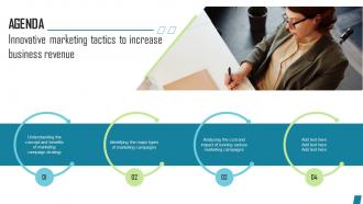 Agenda Innovative Marketing Tactics To Increase Strategy SS V