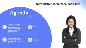 Agenda Introduction To Personal Branding